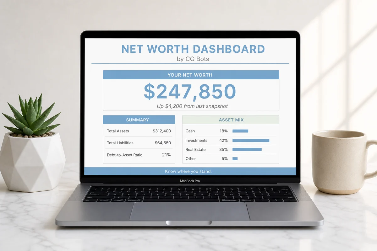 Net Worth Dashboard
